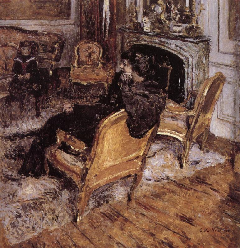 Edouard Vuillard Gold chair oil painting image